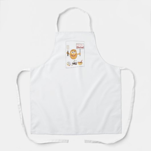 Corny & Divine Cooking Apron エプロン (正面)