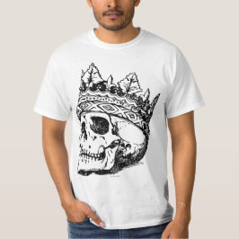 Coroa e Caveira Tシャツ