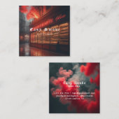 Corolful Smoke Vape Shop名刺 スクエア名刺 (正面/裏面)