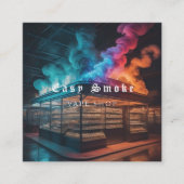 Corolful Smoke Vape Shop名刺 スクエア名刺 (正面)