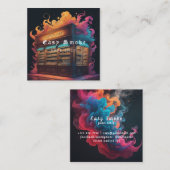 Corolful Smoke Vape Shop名刺 スクエア名刺 (正面/裏面)