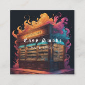 Corolful Smoke Vape Shop名刺 スクエア名刺 (正面)