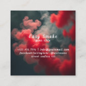 Corolful Smoke Vape Shop名刺 スクエア名刺 (裏面)