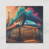 Corolful Smoke Vape Shop名刺 スクエア名刺 (正面)