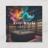 Corolful Smoke Vape Shop名刺 スクエア名刺 (正面)