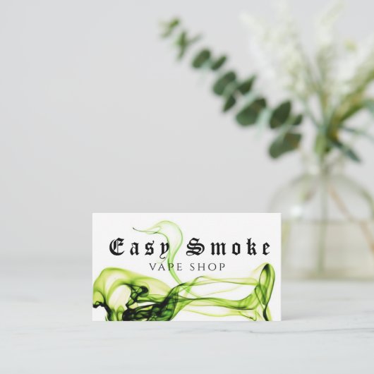 Corolful Smoke Vape Shop名刺 名刺 (スタンド正面)