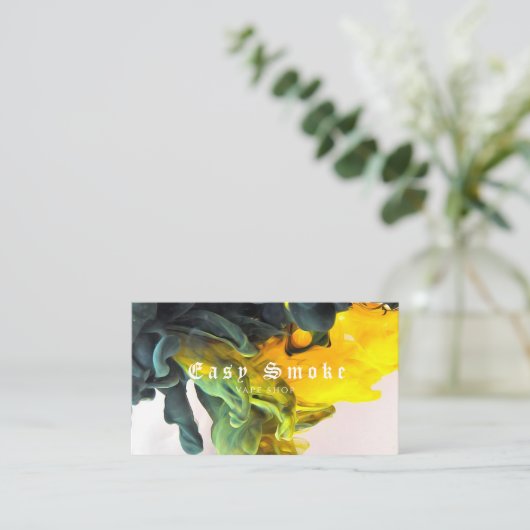 Corolful Smoke Vape Shop名刺 名刺 (スタンド正面)