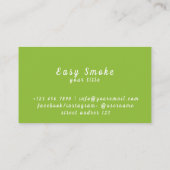 Corolful Smoke Vape Shop名刺 名刺 (裏面)