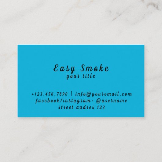 Corolful Smoke Vape Shop名刺 名刺 (裏面)