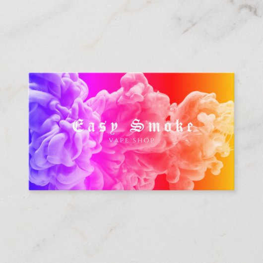 Corolful Smoke Vape Shop名刺 名刺 (正面)