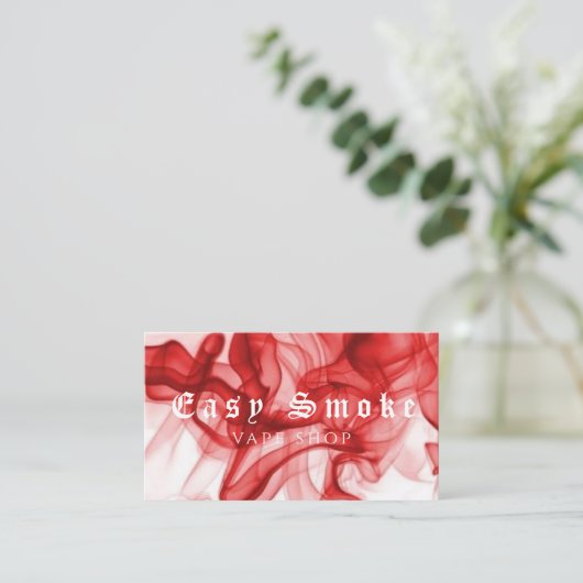 Corolful Smoke Vape Shop名刺 名刺 (スタンド正面)