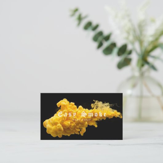 Corolful Smoke Vape Shop名刺 名刺 (スタンド正面)