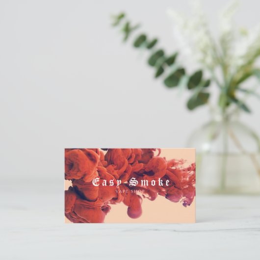 Corolful Smoke Vape Shop名刺 名刺 (スタンド正面)