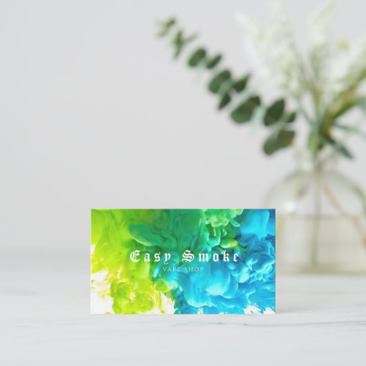 Corolful Smoke Vape Shop名刺 名刺 (スタンド正面)