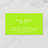 Corolful Smoke Vape Shop名刺 名刺 (裏面)