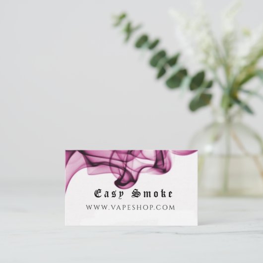 Corolful Smoke Vape Shop名刺 名刺 (スタンド正面)