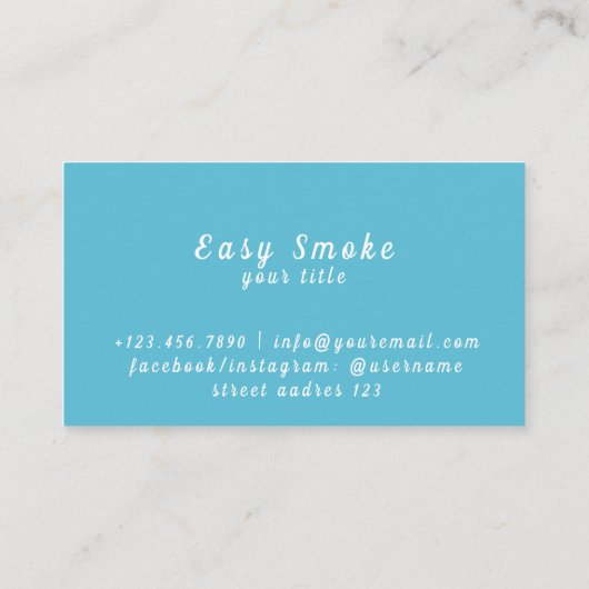 Corolful Smoke Vape Shop名刺 名刺 (裏面)