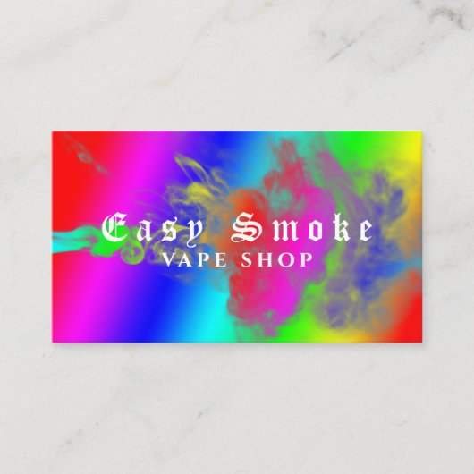 Corolful Smoke Vape Shop名刺 名刺 (正面)