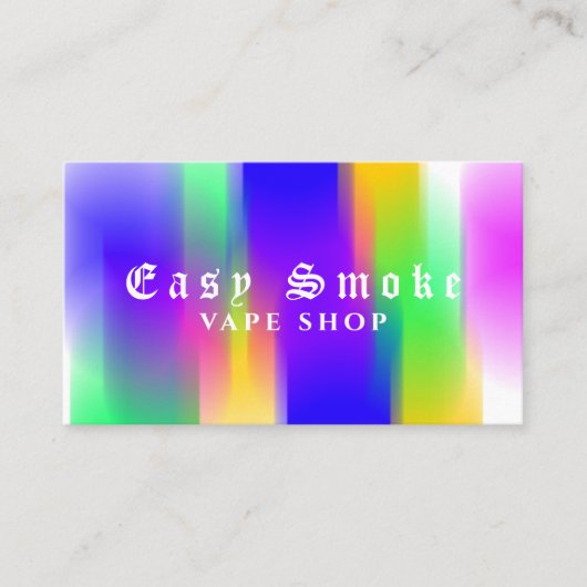Corolful Smoke Vape Shop名刺 名刺 (正面)