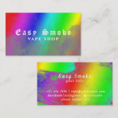 Corolful Smoke Vape Shop名刺 名刺 (正面/裏面)