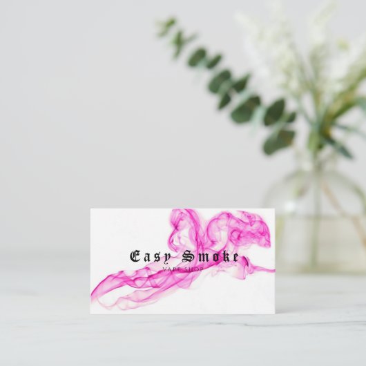 Corolful Smoke Vape Shop名刺 名刺 (スタンド正面)