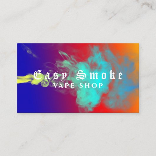 Corolful Smoke Vape Shop名刺 名刺 (正面)