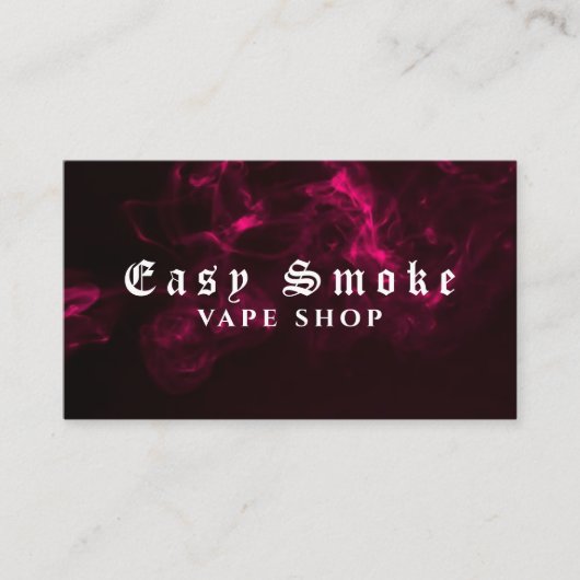 Corolful Smoke Vape Shop名刺 名刺 (正面)