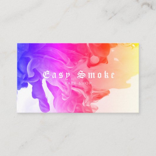 Corolful Smoke Vape Shop名刺 名刺 (正面)