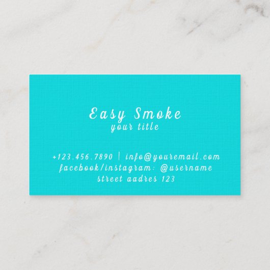 Corolful Smoke Vape Shop名刺 名刺 (裏面)