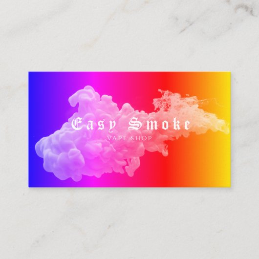 Corolful Smoke Vape Shop名刺 名刺 (正面)