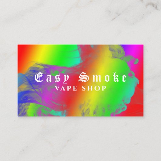 Corolful Smoke Vape Shop名刺 名刺 (正面)