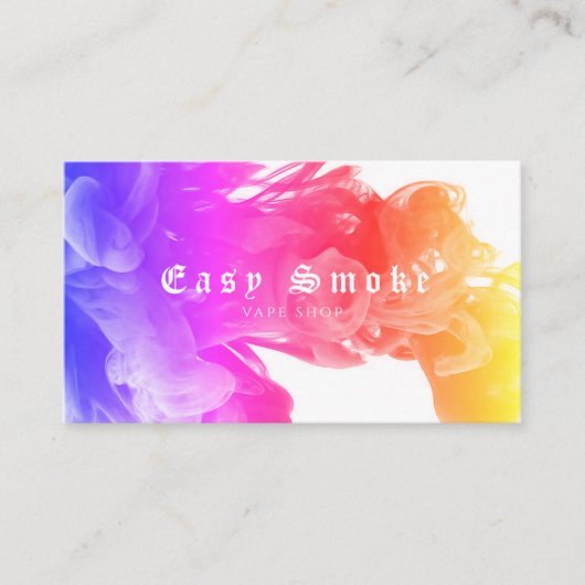 Corolful Smoke Vape Shop名刺 名刺 (正面)