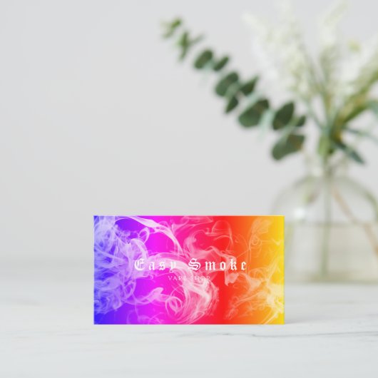 Corolful Smoke Vape Shop名刺 名刺 (スタンド正面)