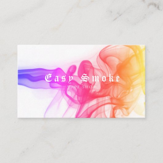 Corolful Smoke Vape Shop名刺 名刺 (正面)