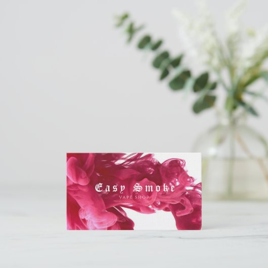 Corolful Smoke Vape Shop名刺 名刺 (スタンド正面)