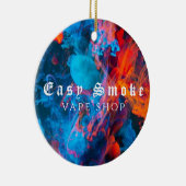Corolful Smoke Vape Shop Business セラミックオーナメント (右)