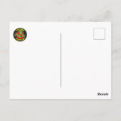 CORONAシリーズのCOVIDポストカード#5ダン・ユラ ポストカード (裏面)