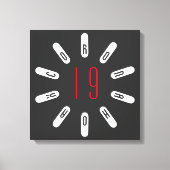 CORONA 19 HOAX キャンバス (正面)