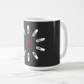 CORONA 19 HOAX Coffee Mug コーヒーマグカップ (正面右)