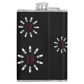 CORONA 19 HOAX Hip Flask フラスク (裏面)