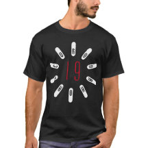 CORONA 19 HOAX Tシャツ ホワイト文字