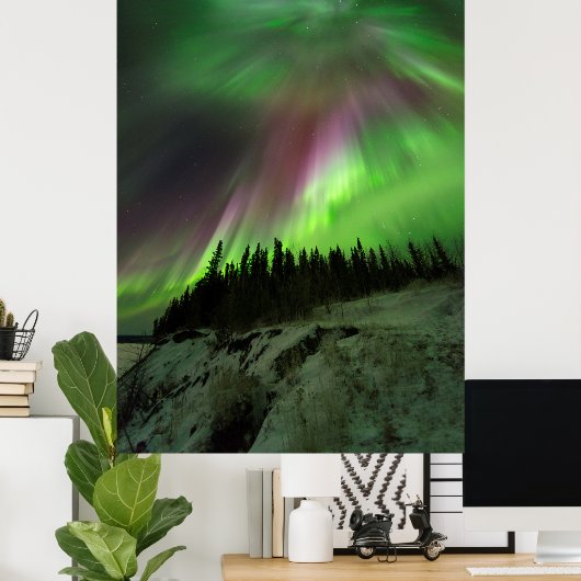 Corona Aurora ポスター (ホームオフィス)