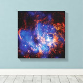 Corona Australis Coronet Star Cluster宇宙写真 キャンバスプリント (インサイチュ (ウッドフロア))