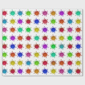 Corona Christmas decoration ラッピングペーパー (フラット)