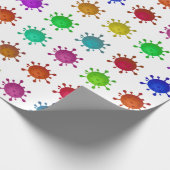 Corona Christmas decoration ラッピングペーパー (角)