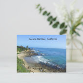 Corona Del Mar, California Coast,ポストカード ポストカード (スタンド正面)
