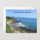 Corona Del Mar, California Coast,ポストカード ポストカード (正面/裏面)