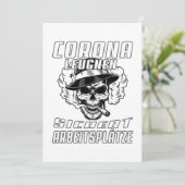Corona Leugnen sichert arbeitsplätze シーズンカード (スタンド正面)