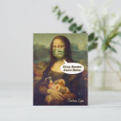 Corona Lisa (Mona Lisa)ホームステイ。生救きる ポストカード (スタンド正面)