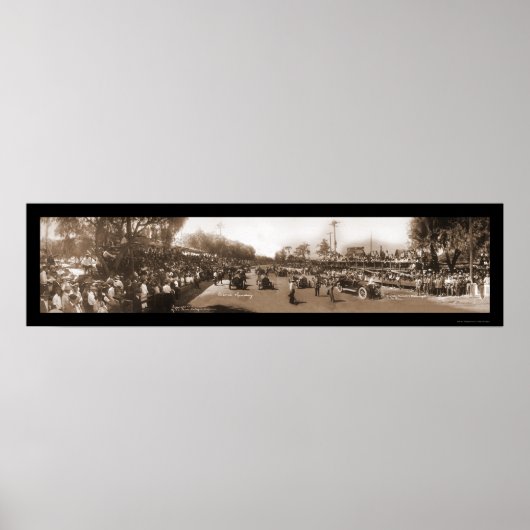 Corona Speedway写真1913 ポスター (正面)